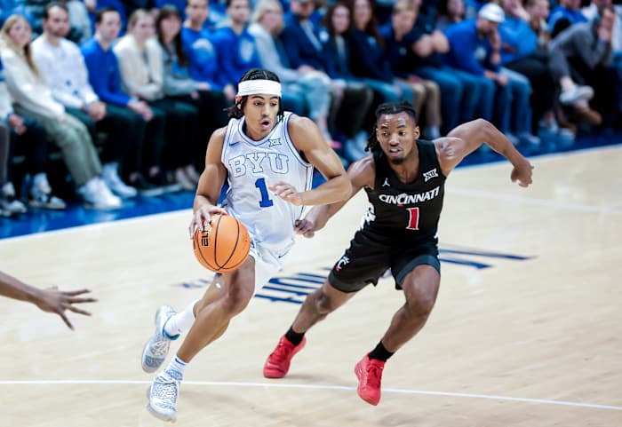 Trey Stewart Basketball vs Cincinnati